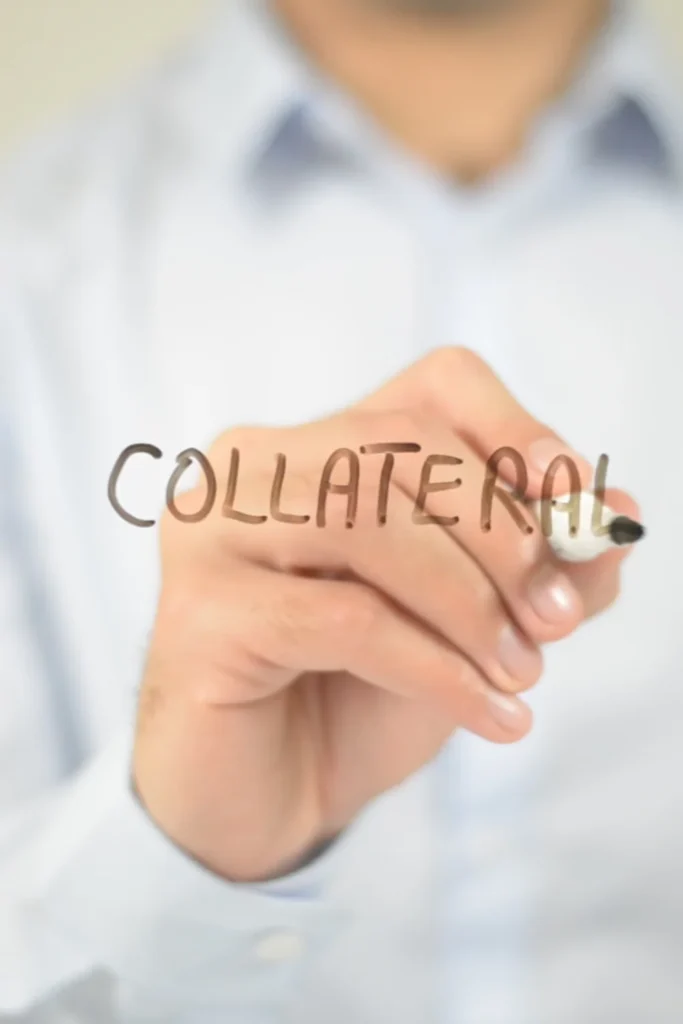 whiteboard that says collateral